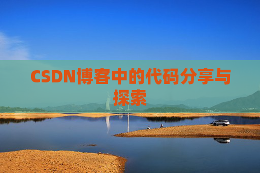 CSDN博客中的代码分享与探索