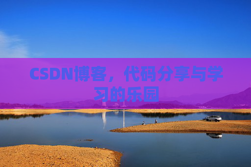CSDN博客,代码分享与学习的乐园